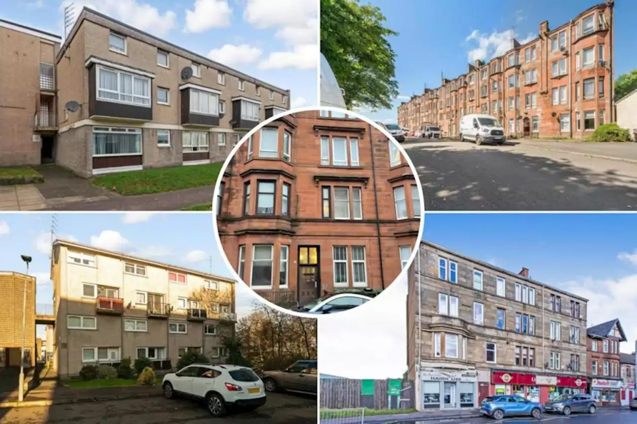 Five of the lowest priced properties in Glasgow this week