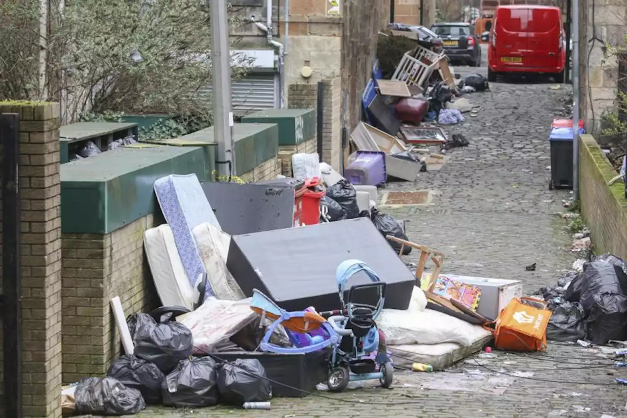 Huge piles of rubbish: Is this the worst site for fly tipping in Glasgow?