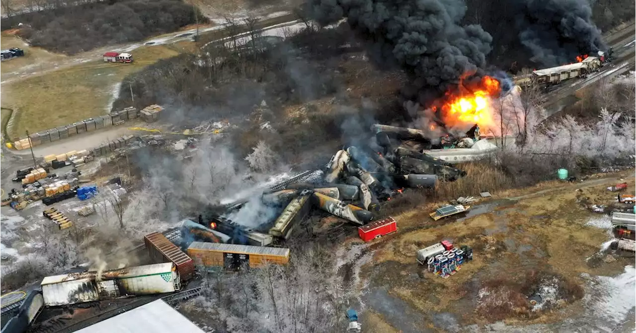 NTSB: Train Crew Got Safety Alert Just Before Ohio Derailment