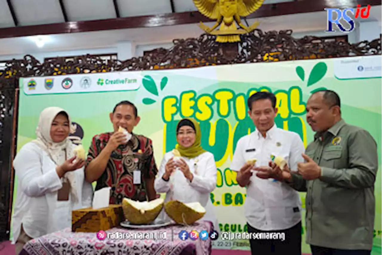 Festival Buah Batang, Pamerkan 28 Jenis Durian Lokal