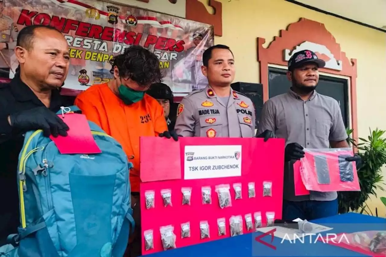 Terlibat Transaksi Narkoba di Bali, WN Belarusia Ditahan Polisi