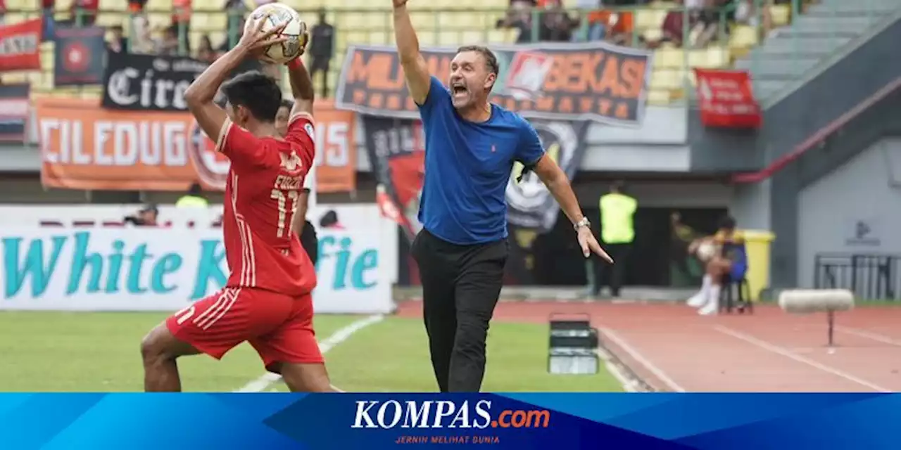 Thomas Doll Maklumi Kesalahan Pemain Persija, Hal yang Juga Terjadi Saat Liverpool Vs Real Madrid