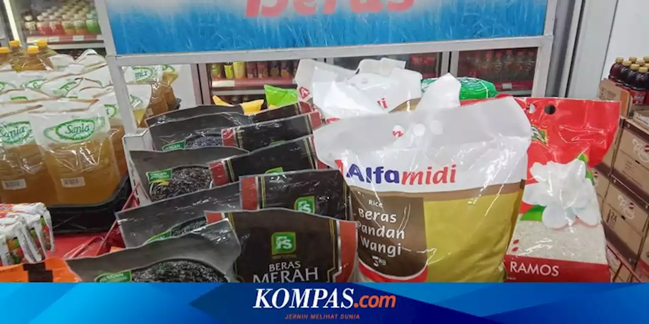 Beras Medium Bulog Belum Dijual di Alfamart dan Indomaret Kemanggisan