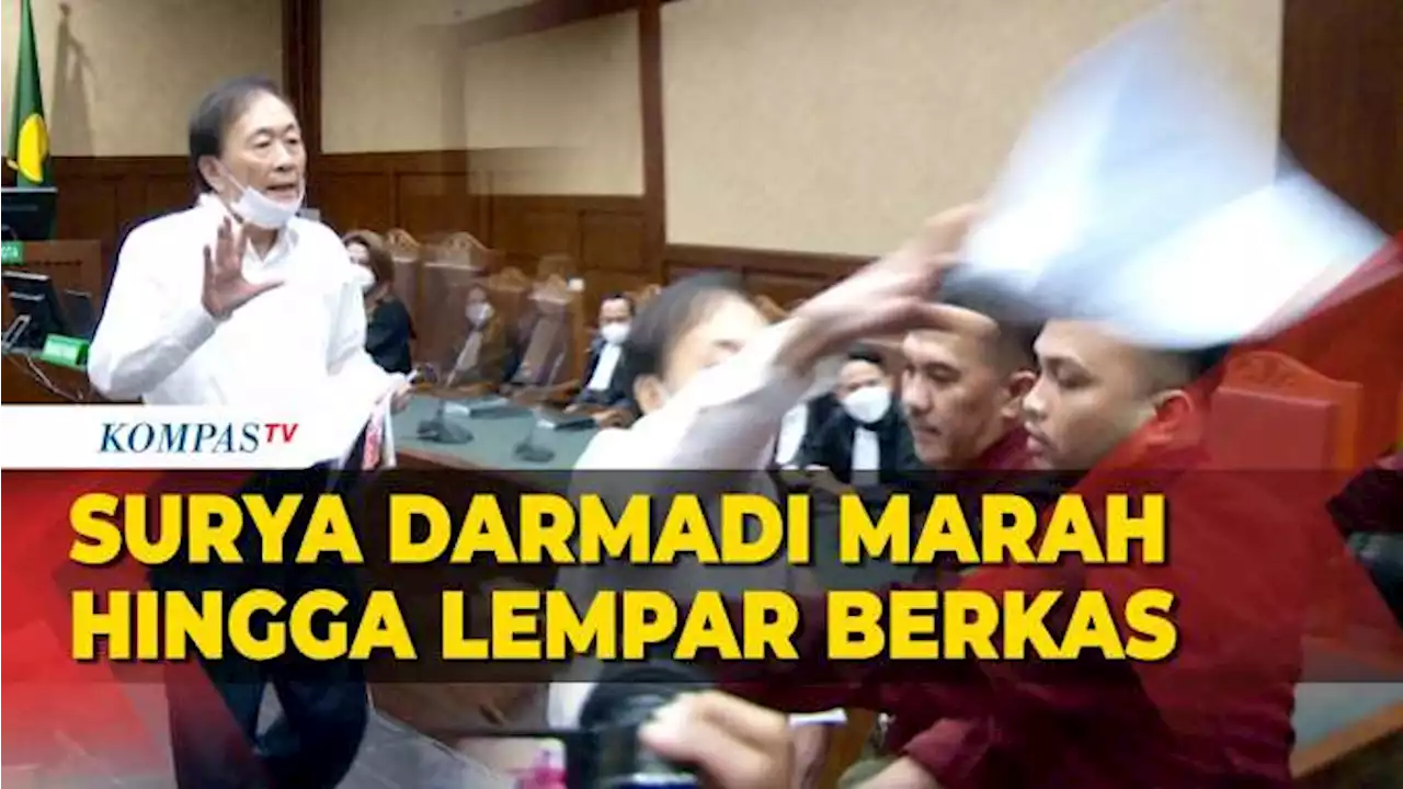 Surya Darmadi Marah hingga Lempar Berkas Saat Sidang Vonis Korupsi Lahan Sawit