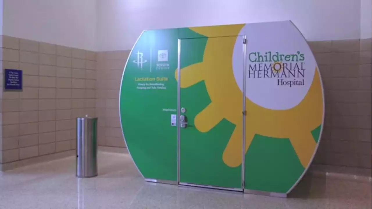 2 new nursing pods, 55 baby changing tables installed in Toyota Center