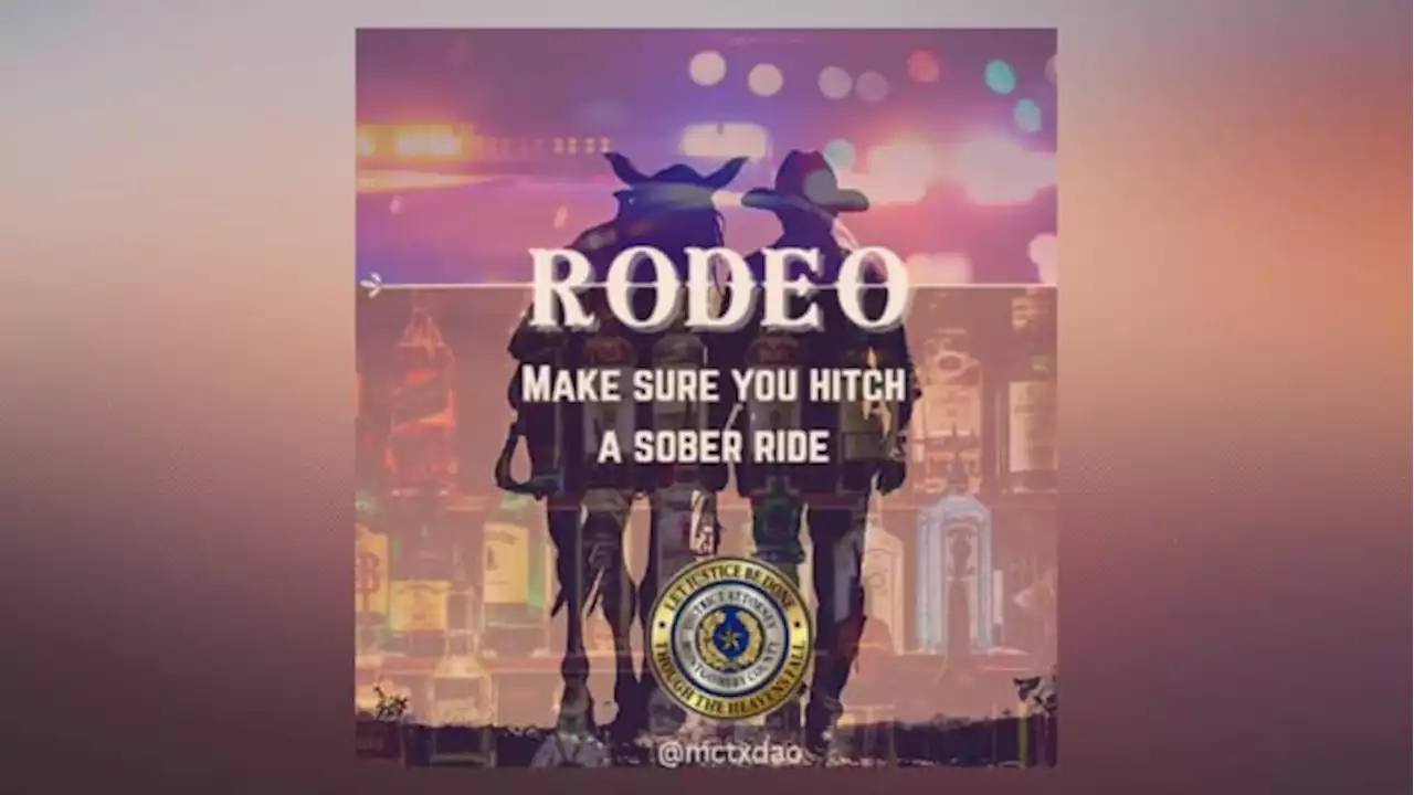 Montgomery County officials urge residents to ‘plan a sober ride’ for Houston Livestock Show and Rodeo