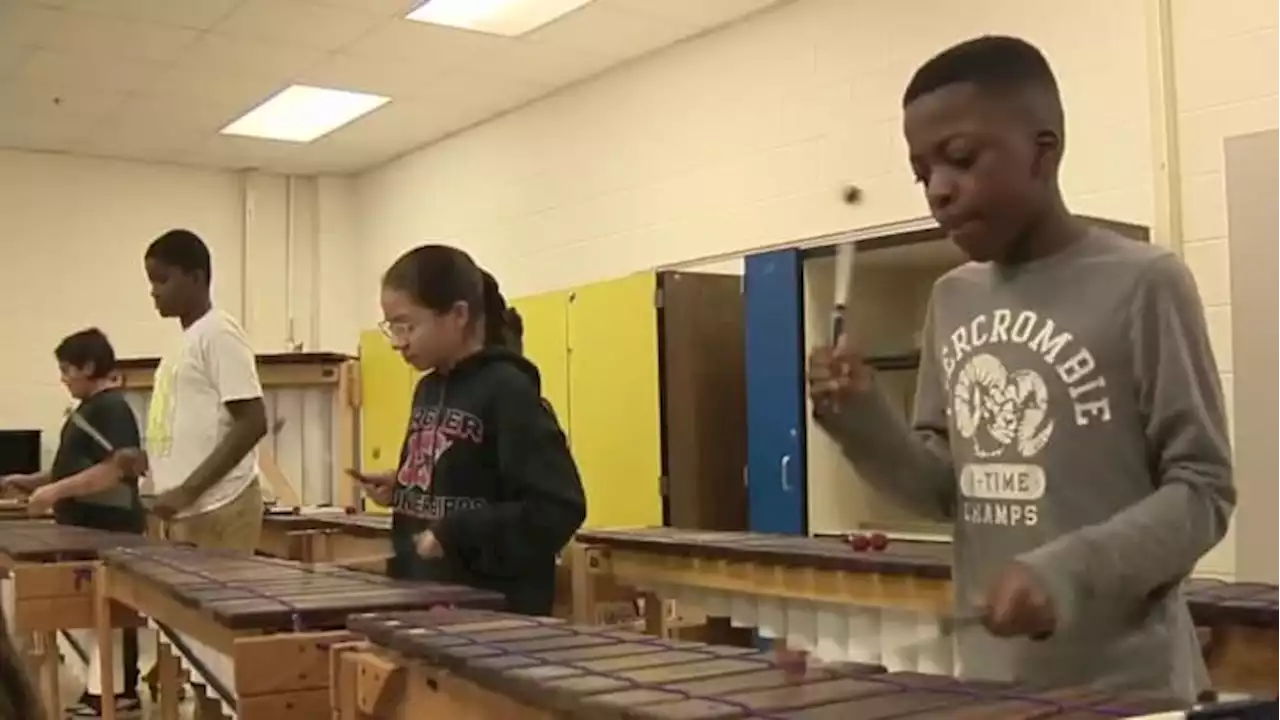 School grant helps Judson ISD students learn how to play marimba