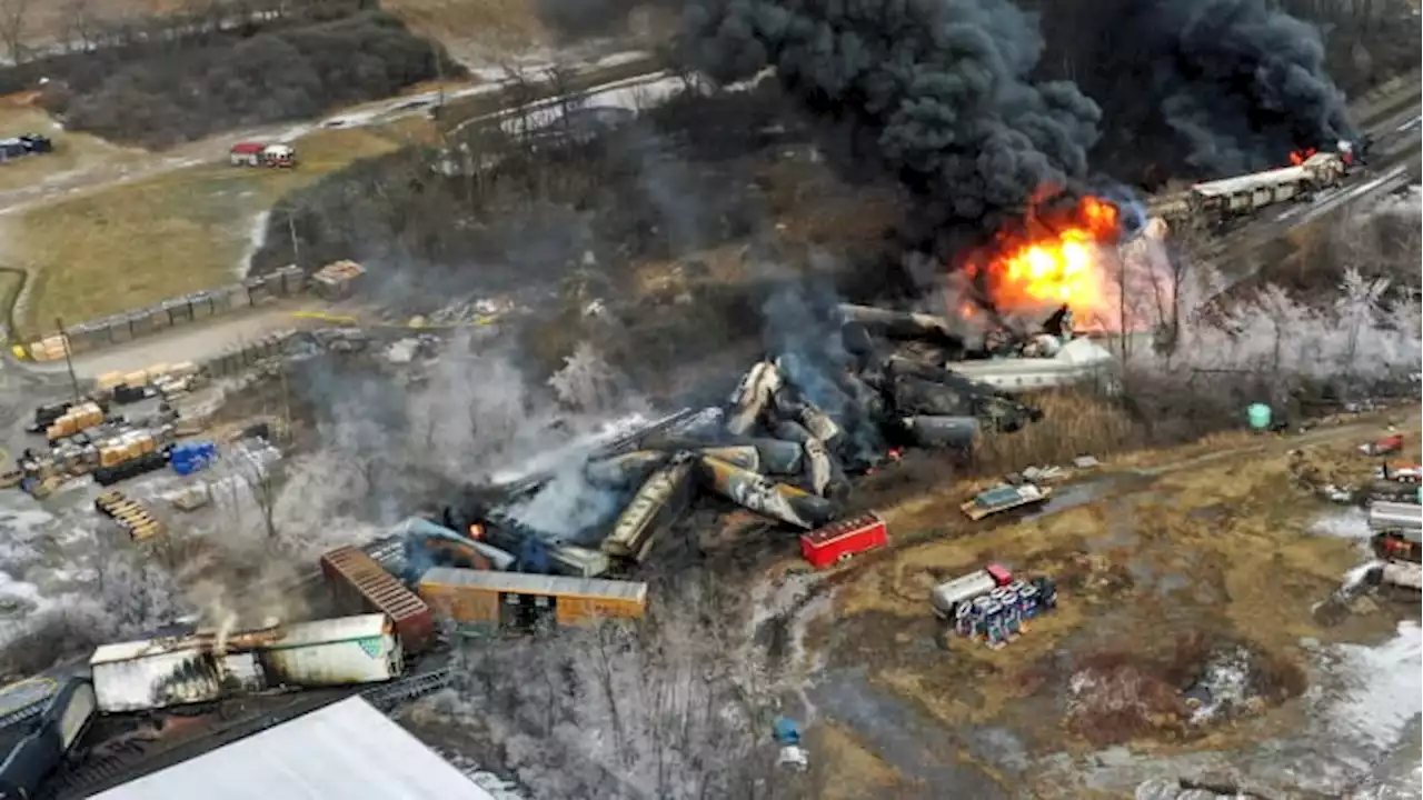 Toxic wastewater from Ohio train derailment headed to Texas