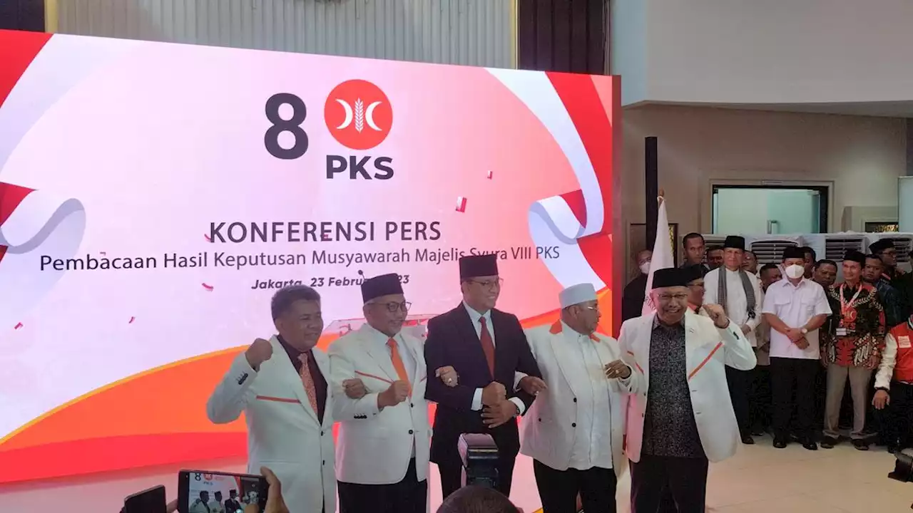 PKS Resmi Deklarasikan Anies Baswedan Jadi Capres 2024