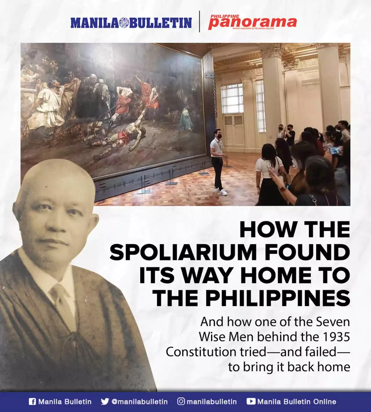 How the Spoliarium found its way home to the Philippines