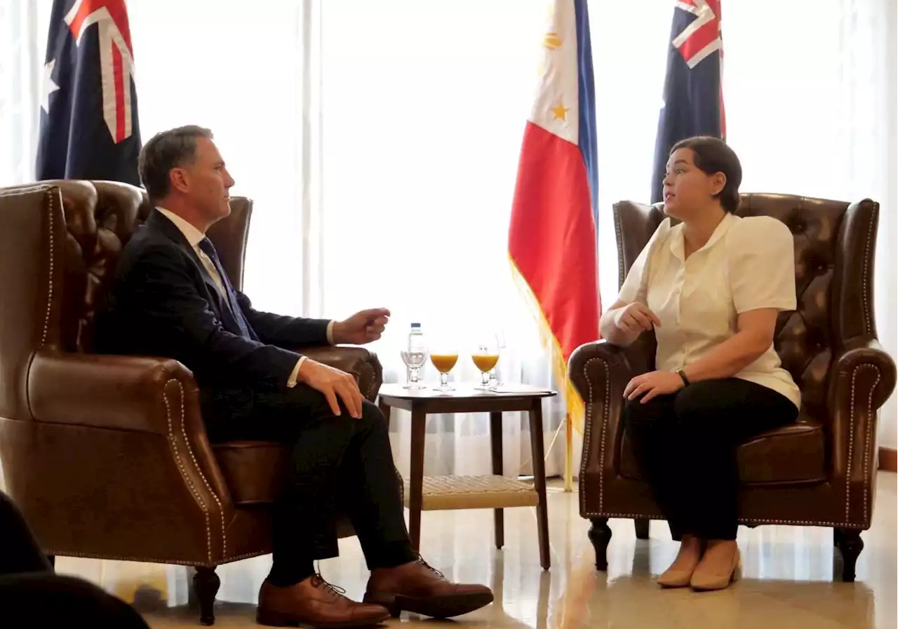 VP Duterte, Australian Deputy PM discuss security issues