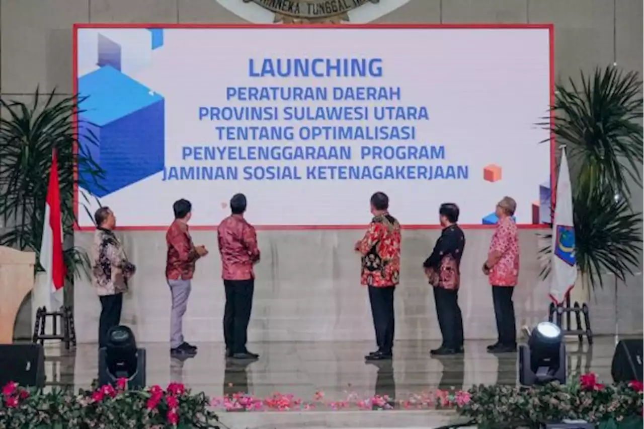 Luncurkan Perda Baru, Pemprov Sulut Optimistis 100% Pekerja Bisa Terlindungi BPJS Ketenagakerjaan