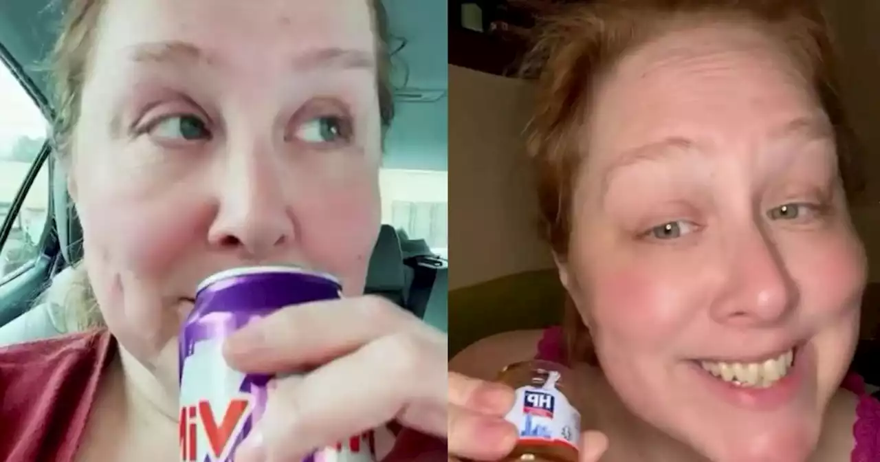 American woman spends £250 a month on British food addiction