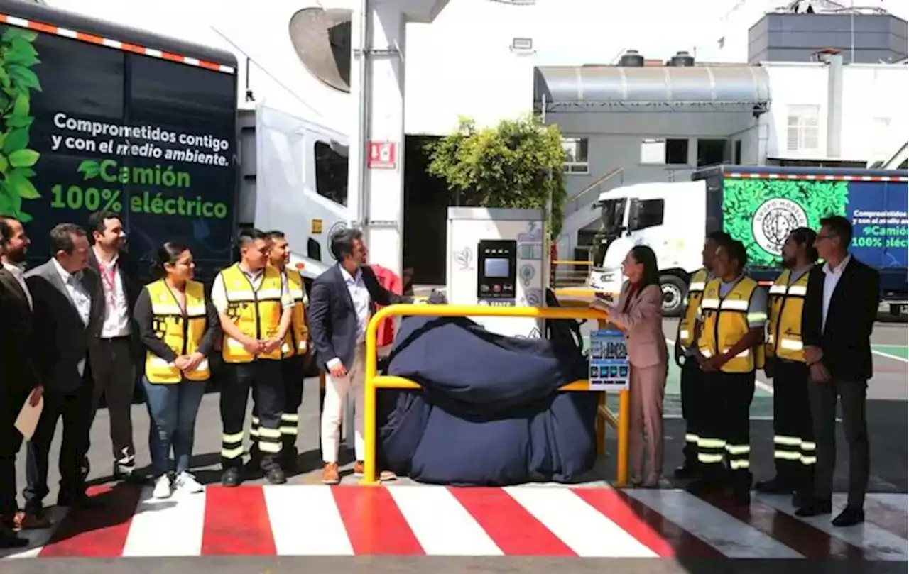 Modelo abre centro de carga para vehículos eléctricos pesados en CdMx