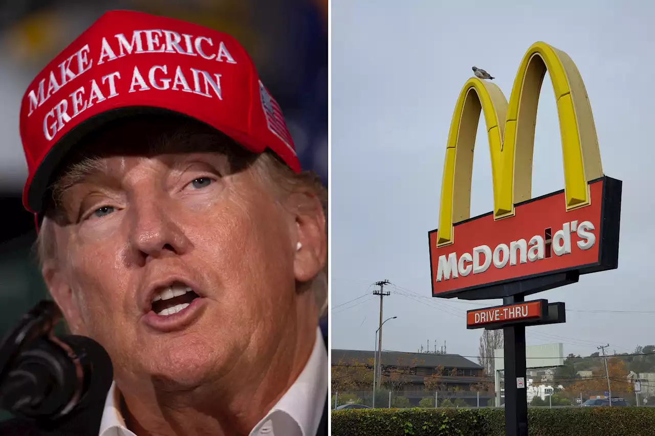 Video of Trump telling McDonald's crew he 'knows menu better' seen 1M times