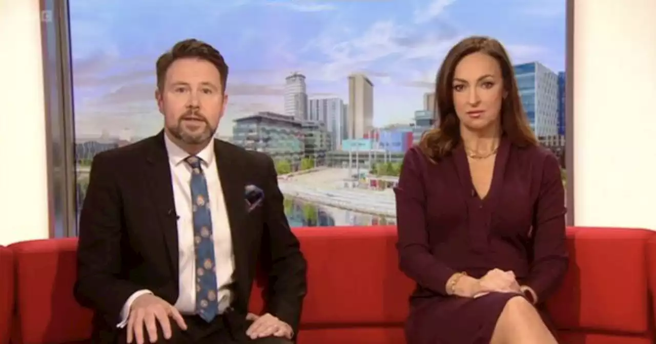 Jon Kay snaps 'goodbye' at co-star as Sally Nugent left emotional