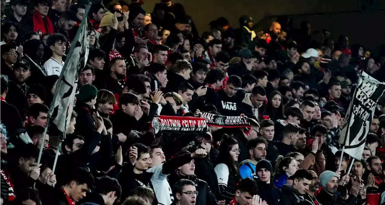 Rennes - Shakhtar Donetsk : ambiance dingue mise par les supporters rennais avant le match !