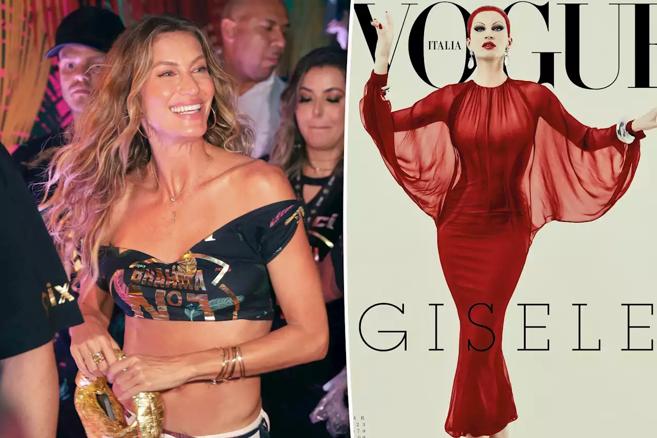 Gisele Bündchen is unrecognizable on first Vogue cover since Tom Brady divorce