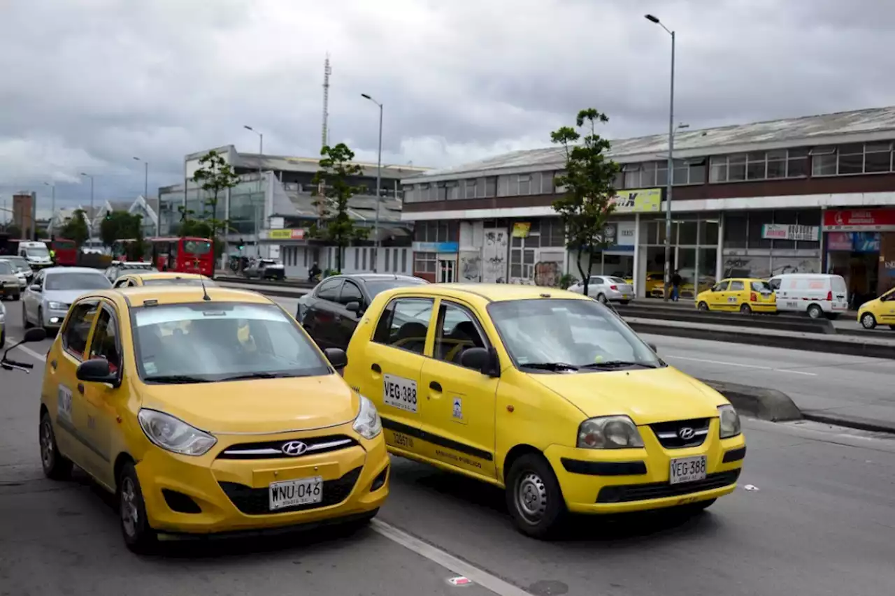 Paro de taxis en Bogotá: consulte horario y puntos de concentración de las manifestaciones - Pulzo