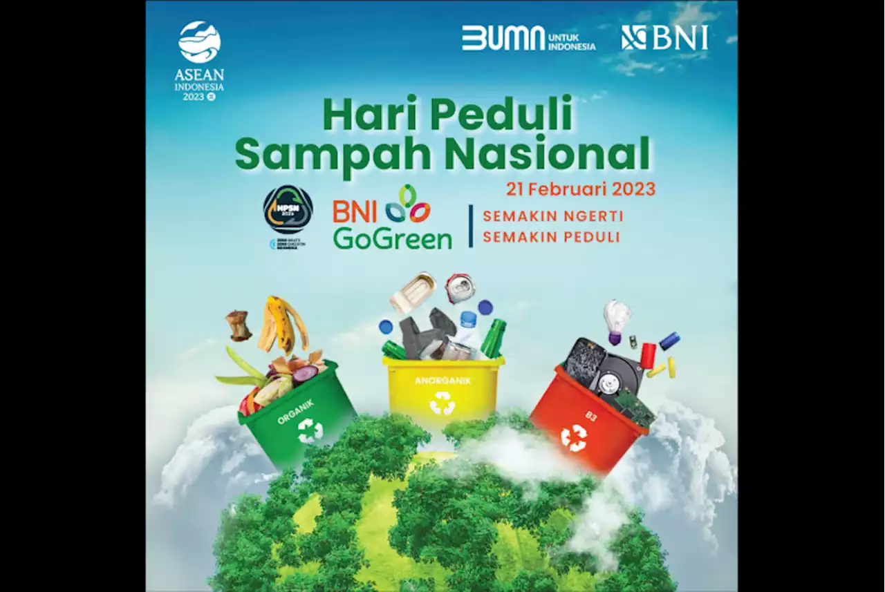 Hari Peduli Sampah Nasional, BNI Kampanyekan Gerakan Pengelolaan Bank Sampah |Republika Online