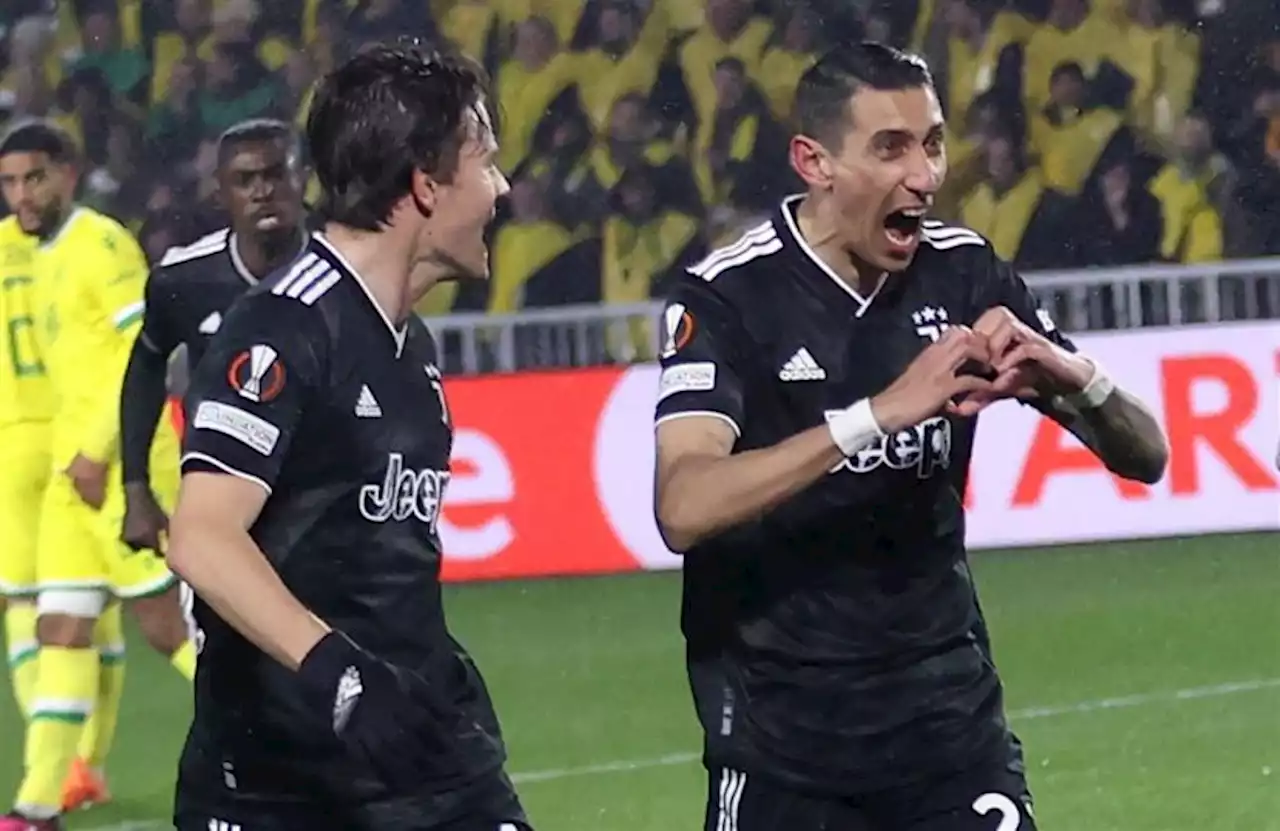 Hat-trick Di Maria Bawa Juventus ke Babak 16 Besar Liga Europa |Republika Online