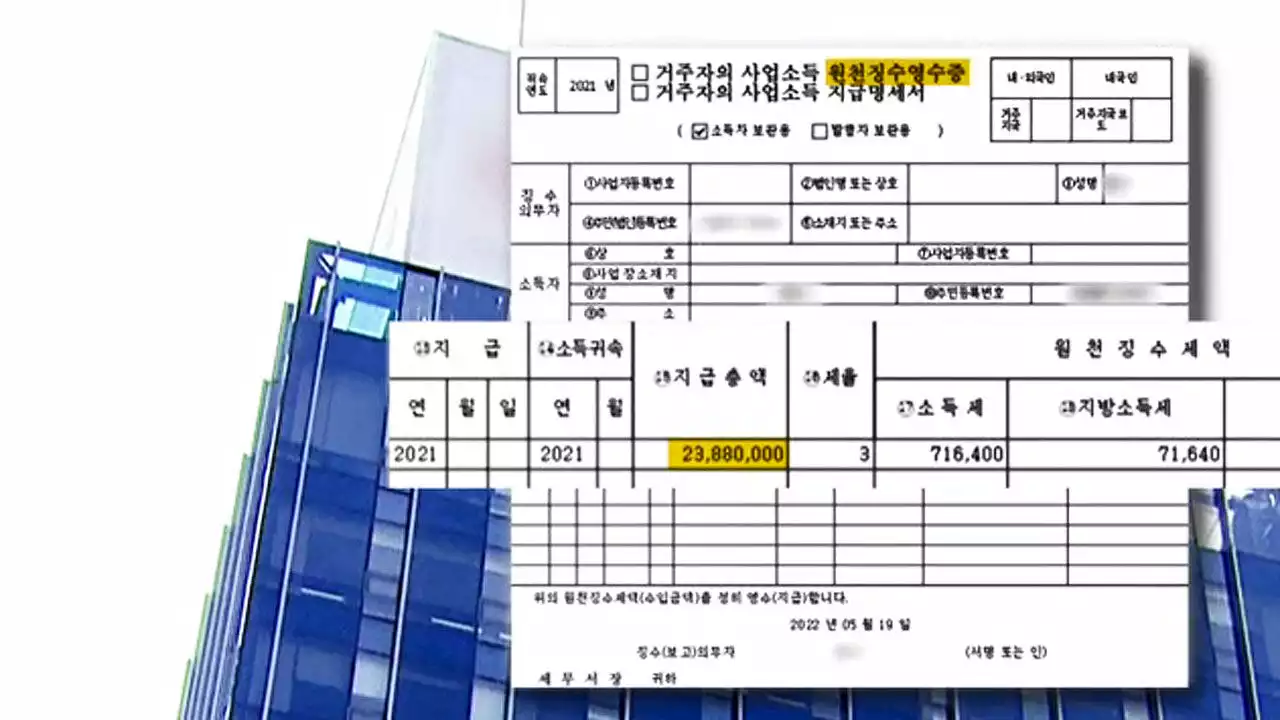 본 적 없는 '소득 2천만 원'…탈세 도용 수사