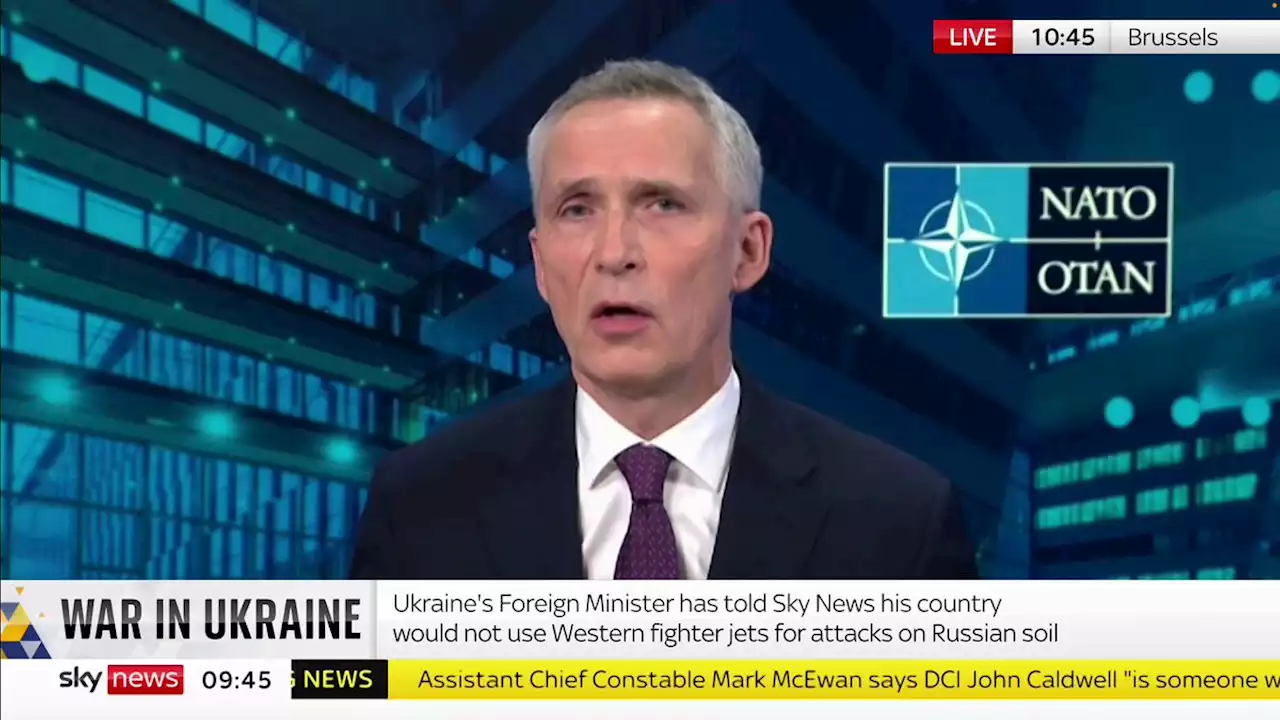 Ukraine war - latest: NATO 'cannot afford to let Russia win'; conflict could 'last another year', UK defence sec says; Putin hints at boosting nuclear forces