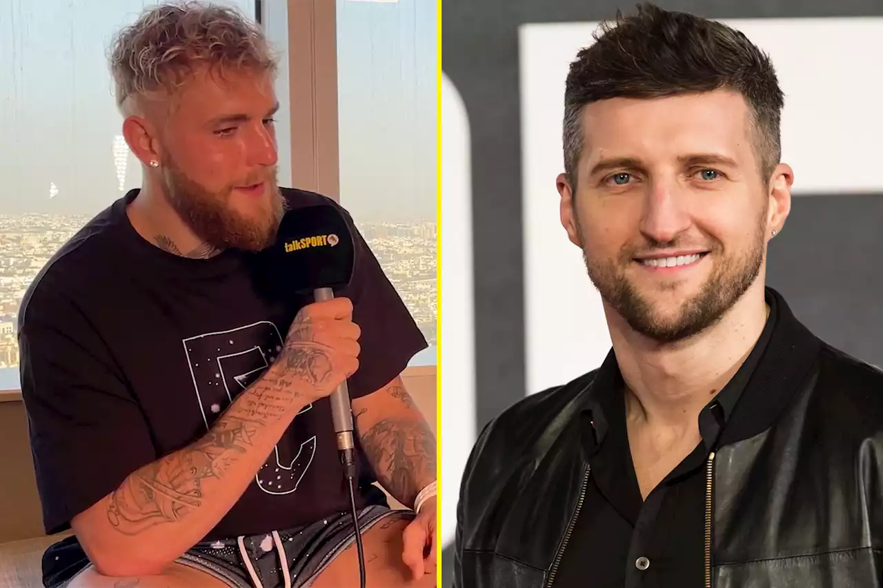 'He sounds desperate for money' - Jake Paul reacts to threatening voice note from Carl Froch