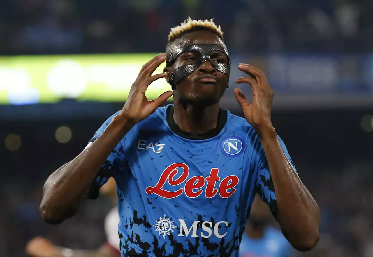 Italy boss Mancini defends children for blackface tribute to Napoli star Osimhen