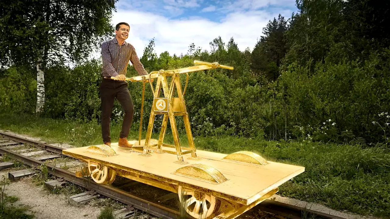 Pete Buttigieg Under Fire For Using Federal Funds For Gilded Handcar