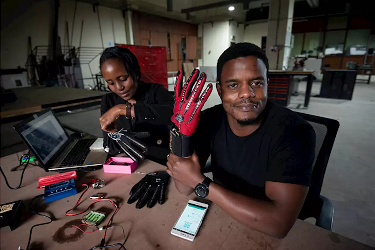 Tech wiz invents sign language smart glove