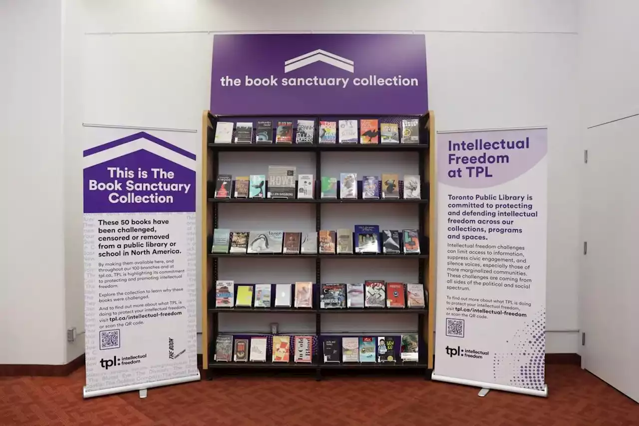 Toronto Public Library exclusively featuring banned books in new collection