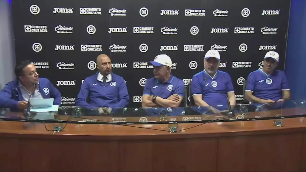 Cruz Azul presenta su nuevo organigrama con Conejo y Tuca