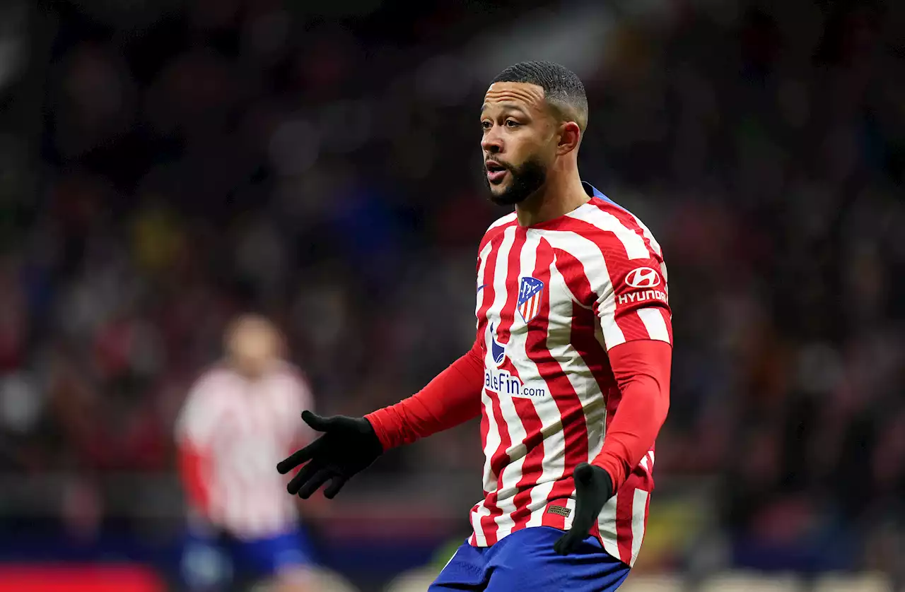 El Atlético recupera a Memphis Depay y Carrasco para el derbi ante Real Madrid