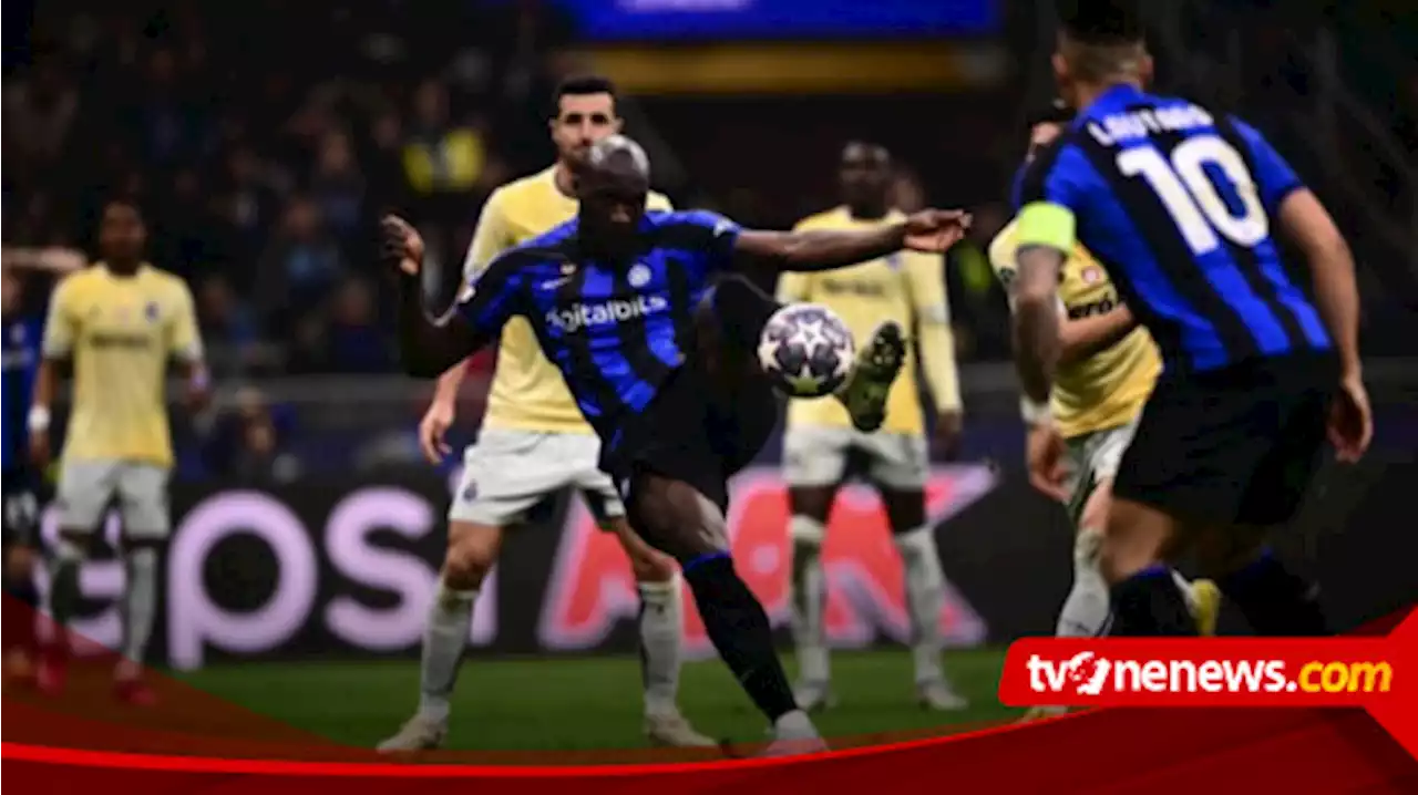 Romelu Lukaku Pastikan Inter Tundukkan Porto di Liga Champions