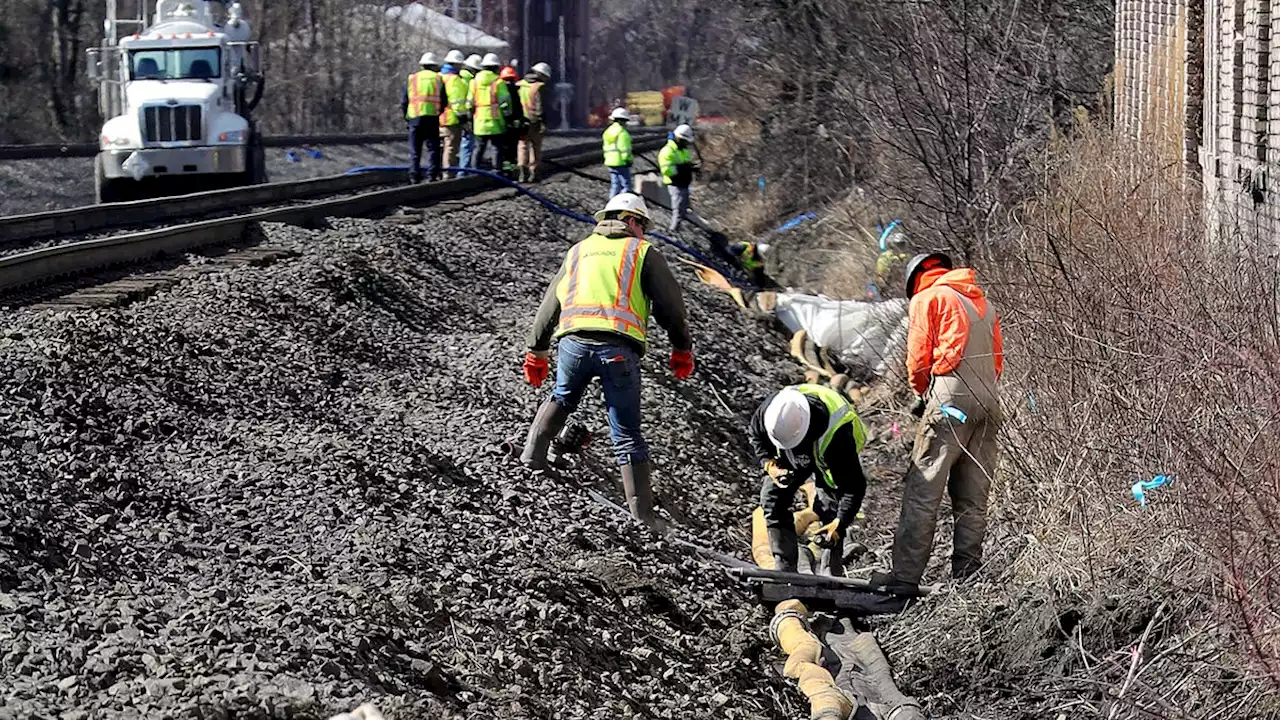 Ohio train derailment happened moments after crew warned of axle overheating, NTSB says