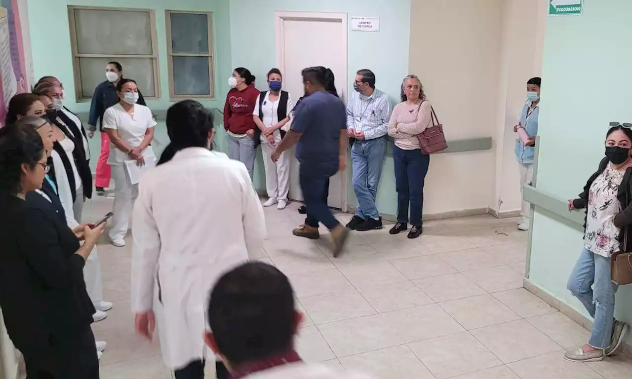 Se manifiesta personal de Hospital General de Saltillo por falta de limpieza e insumos