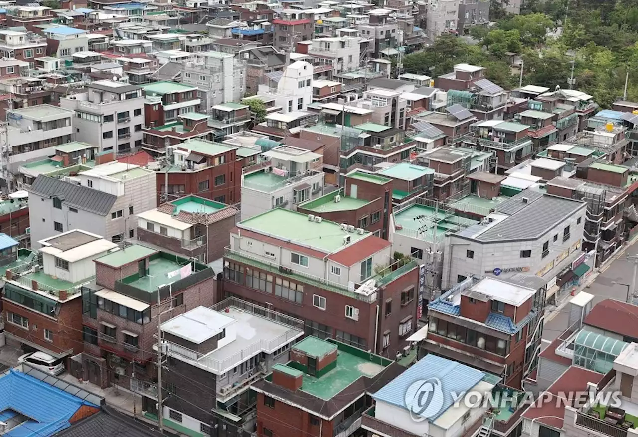 '올라갈수록 좁아지는' 계단식 빌라 줄인다…건물 높이제한 완화 | 연합뉴스