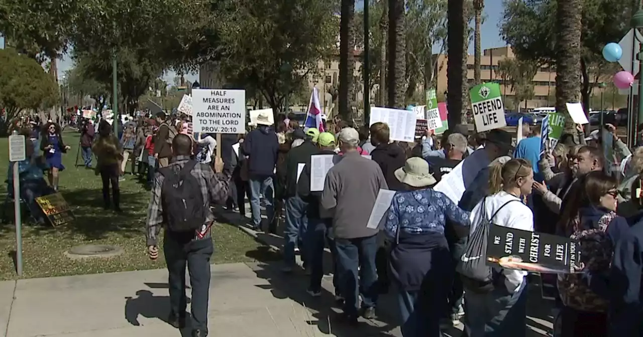 Thousands gather at State Capitol for AZ March For Life