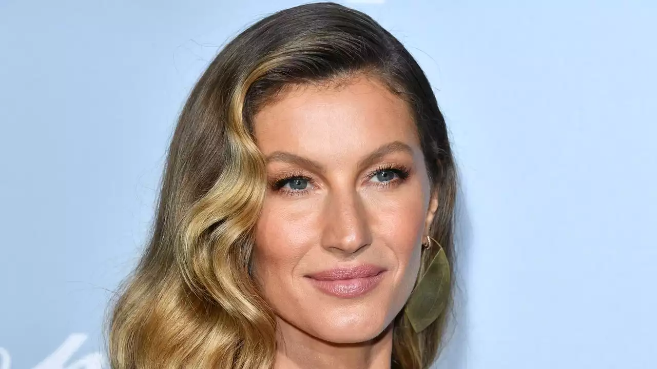 We Barely Recognize Gisele Bündchen With Neon Red Hair and Razor-Thin Brows