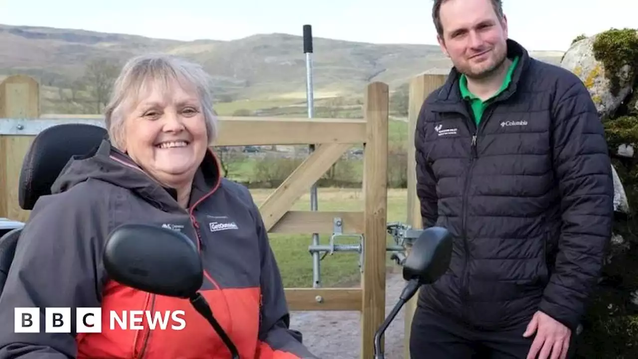 Mobility campaigner praises access to Yorkshire Dales