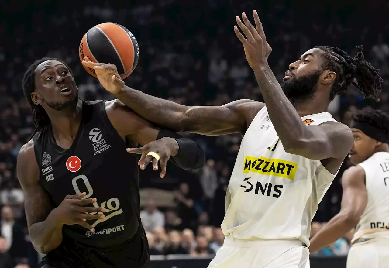 Mathias Lessort (30 d'évaluation) n'empêche pas la défaite du Partizan - BeBasket