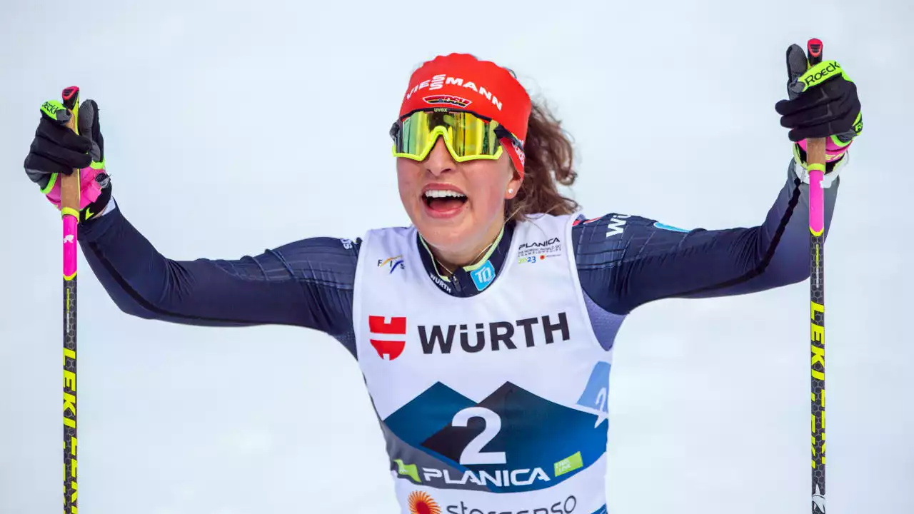 Wintersport: 17-jährige Nathalie Armbruster holt historisches WM-Silber