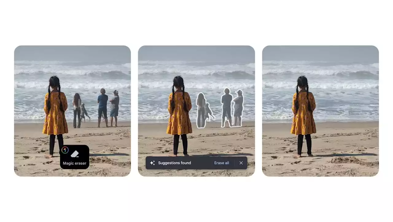 Google เพิ่มฟีเจอร์ Magic Eraser ของ Google Photos ให้กับลูกค้า Google One