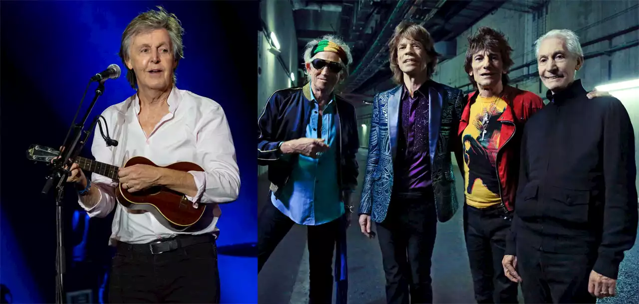 Fan satisfaction: Rolling Stones, Paul McCartney record song together - BusinessWorld Online