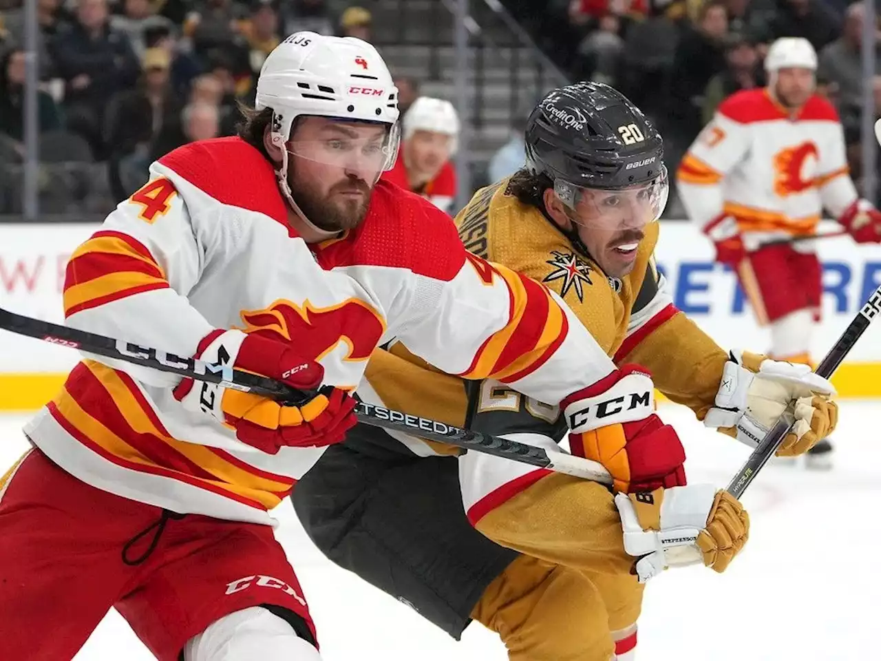 SNAPSHOTS: Pelletier shines but Flames still winless in Las Vegas