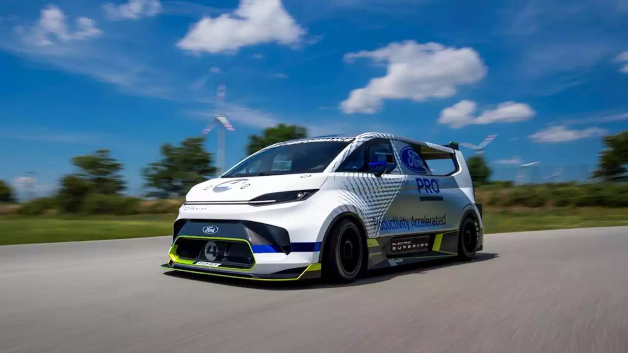 Ford SuperVan 4 limbers up for 2023 Pikes Peak attempt