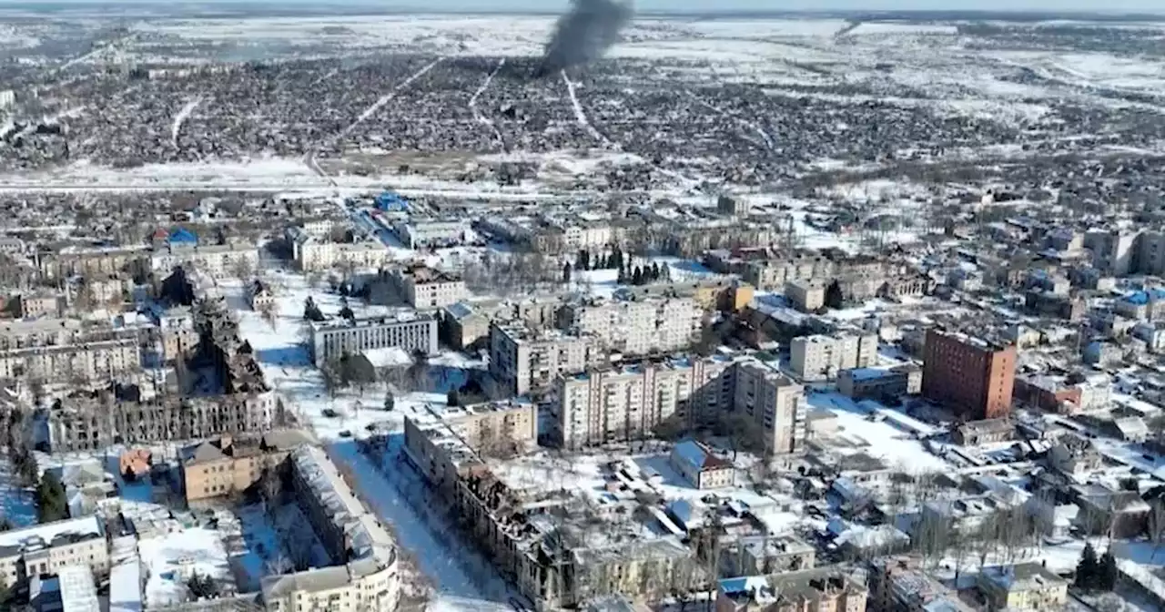 Drone footage shows scale of destruction in Ukraine