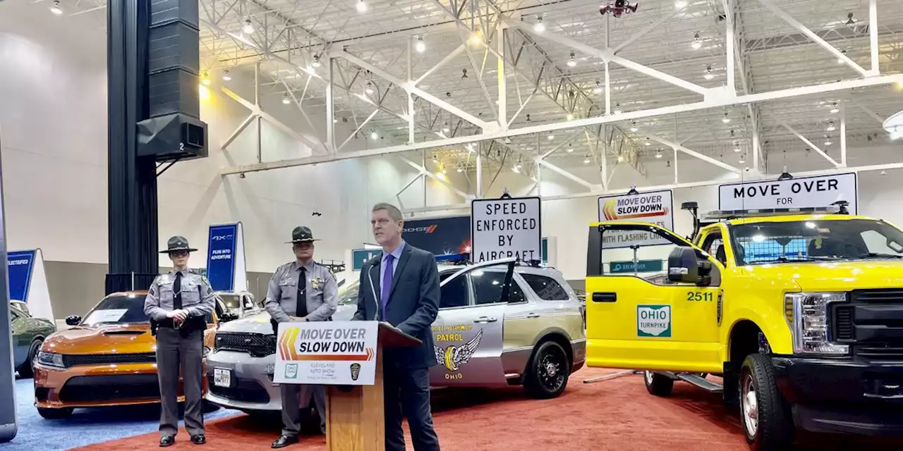 Ohio State Highway Patrol, Ohio Turnpike and Infrastructure Commission present at auto show