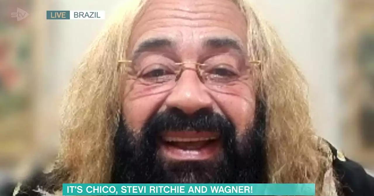 X Factor star Wagner looks unrecognisable as he appears on This Morning